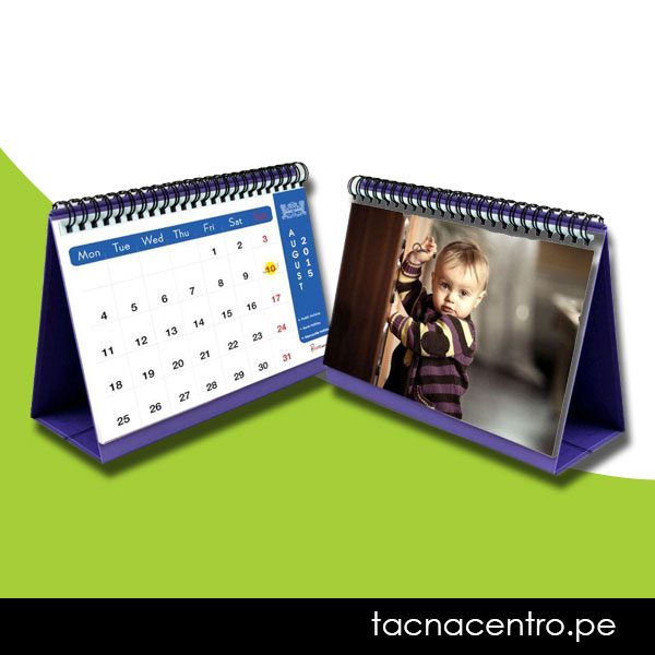 calendarios de escritorio tacna centro