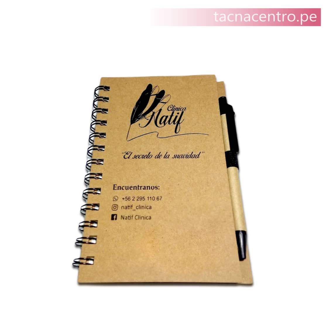 Venta al por mayor de libretas ecologicas publicitarias con logo personalizado realizado