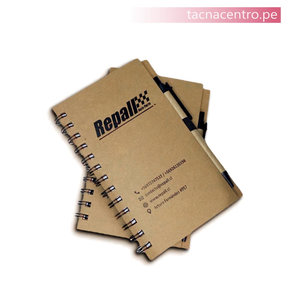 Venta al por mayor de libretas ecologicas publicitarias con logo estampado personalizado realizado