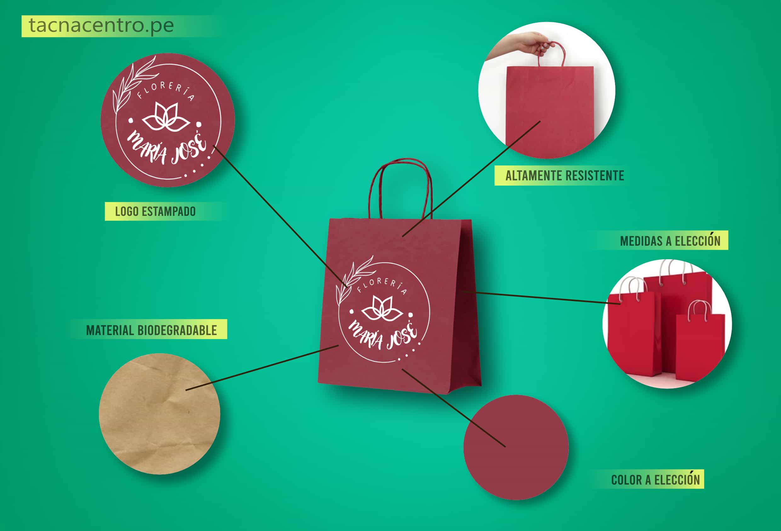 caracteristicas de las bolsas de papel kraft ecologicas publicitarias personalizadas con logo estampado