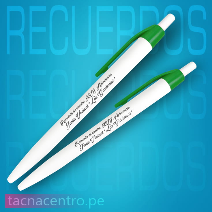 lapicero de plastico economico