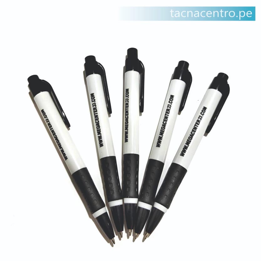 Venta al por mayor de lapiceros plasticos publicitarios realizada