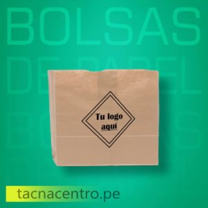 modelos bolsas de papel kraft ecologicas publicitarias para personalizar con logo