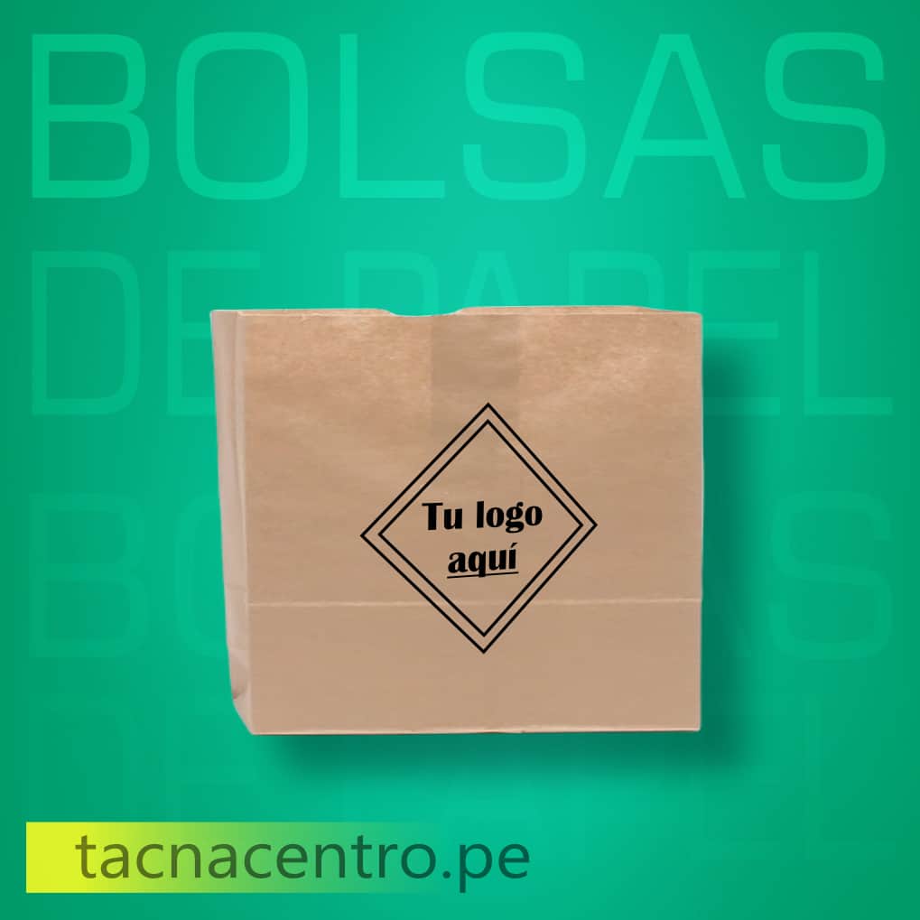 modelos bolsas de papel kraft ecologicas publicitarias para personalizar con logo