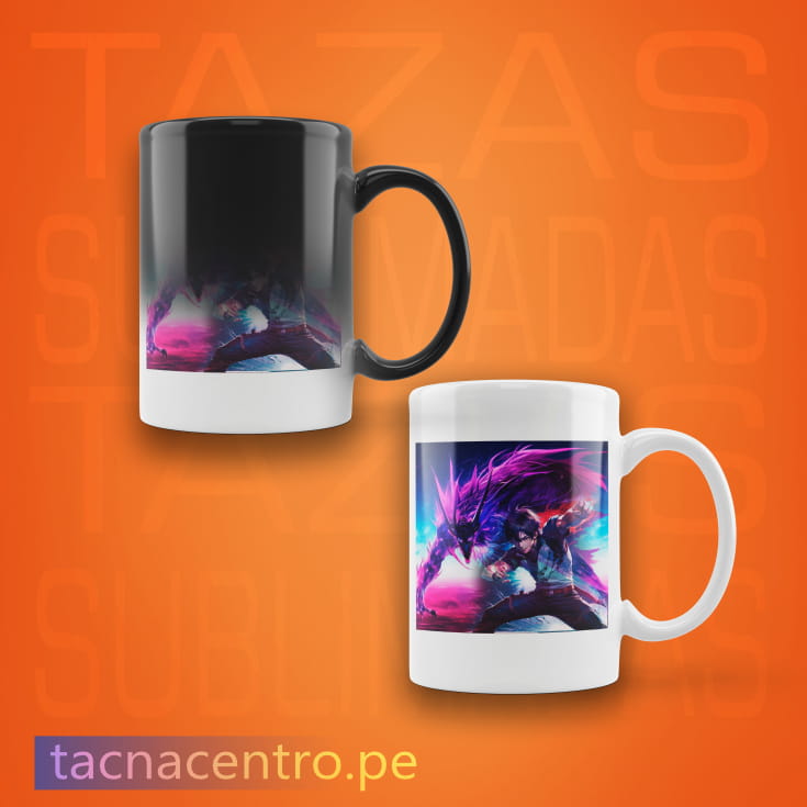 tazas magicas personalizadas con foto sublimada
