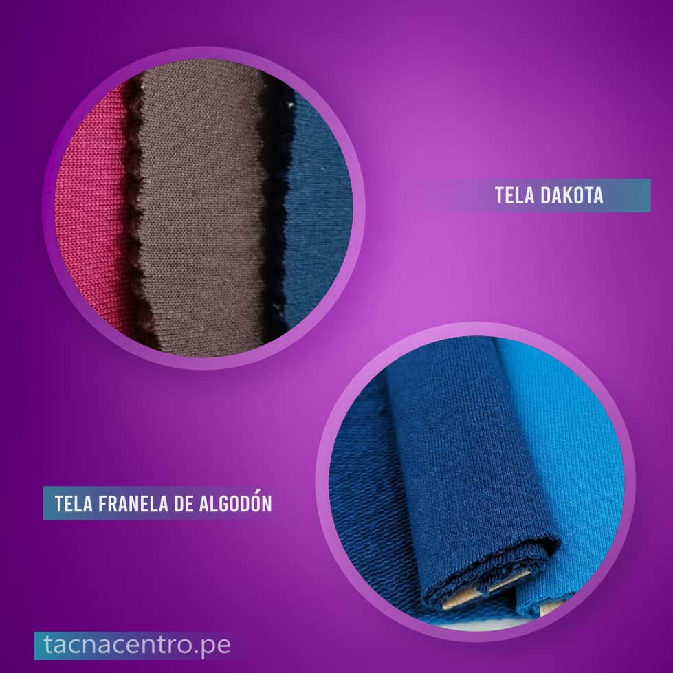 tela dakota y franela de algodon empleadas en la confeccion de poleras y casacas de promocion personalizadas por tacna centro peru