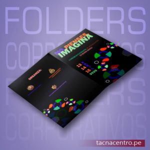 impresion de folder corporativo diseño personalizado venta por mayor tacna centro peru