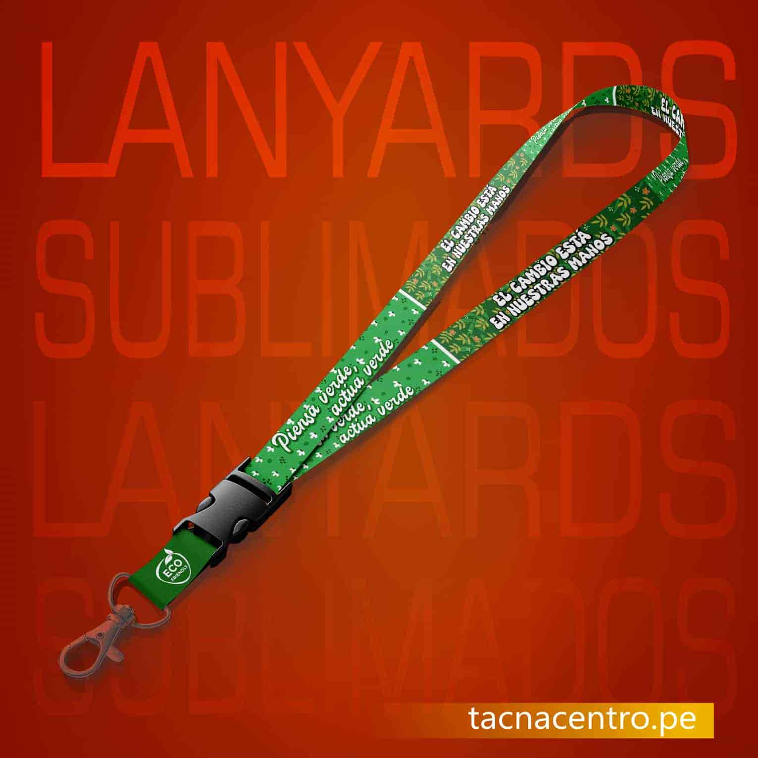 modelos lanyards personalizados con diseño ecologico sublimado ,venta en peru precios por mayor tacna centro