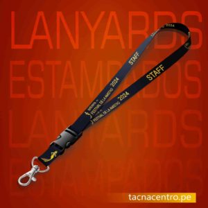 modelos lanyards personalizados con estampado cinta color negro , venta en peru precios por mayor tacna centro