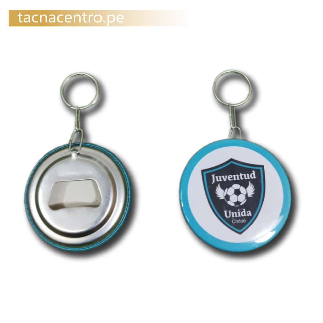 llaveros destapadores publicitarios personalizados en material metalico chapita venta a precios por mayor tacna centro peru