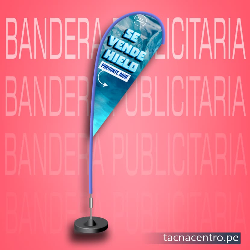 modelo de gigantografia tipo banner bandera publicitaria para playa precios de fabrica tacna centro peru