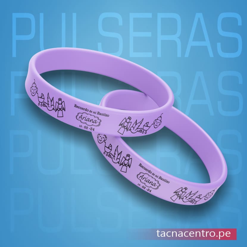 Pulseras Para Eventos Y Fiestas, De Papel Y Silicona - Tacna Centro