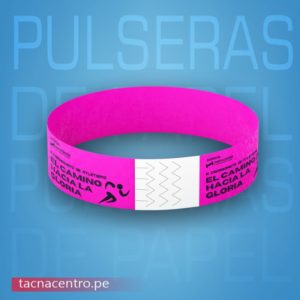 pulseras tyvek para eventos impresion logo personalizado-precios por mayor proveedores tacna centro peru