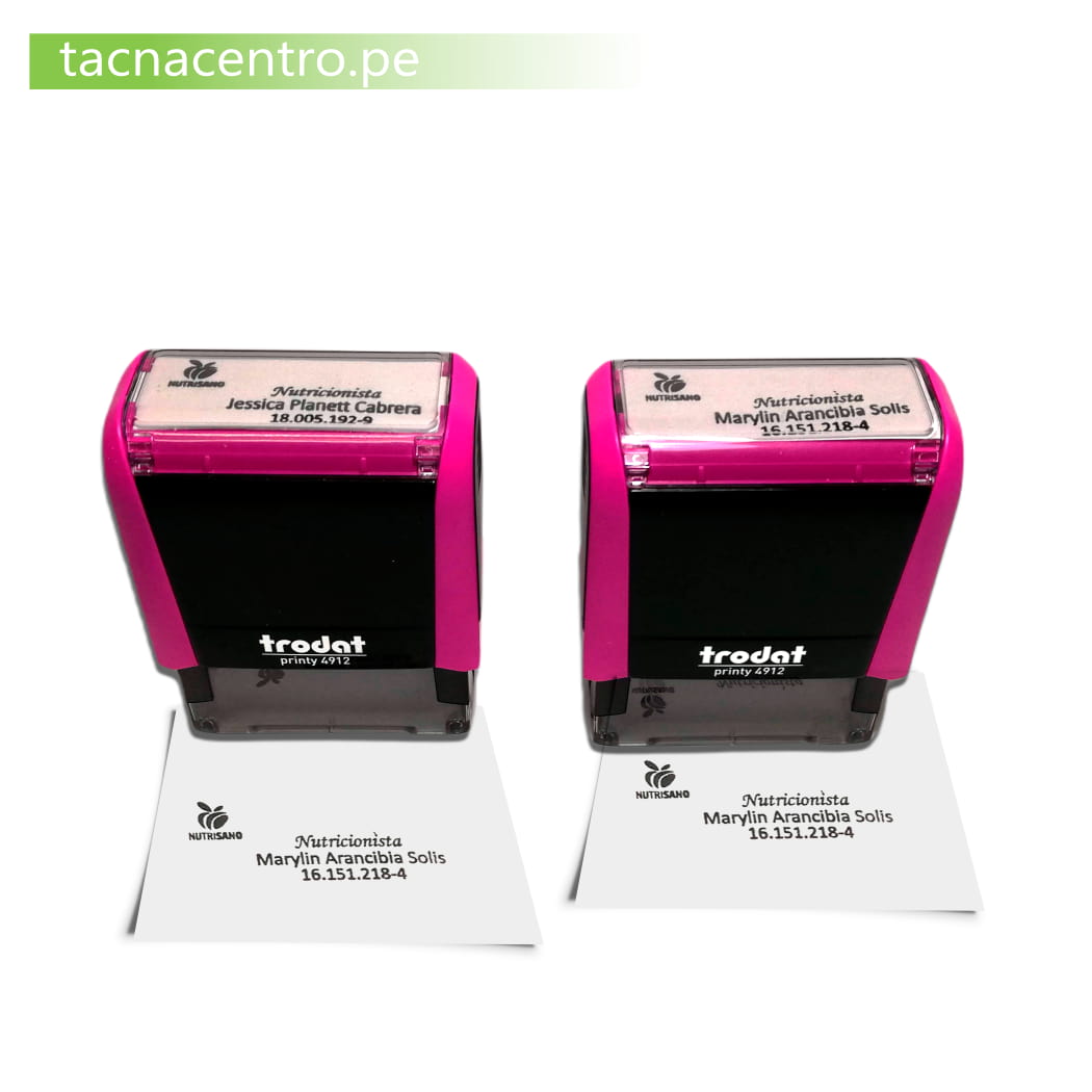 sellos personalizados trodat 4912 automaticos fabricacion precios mayoristas tacna centro peru