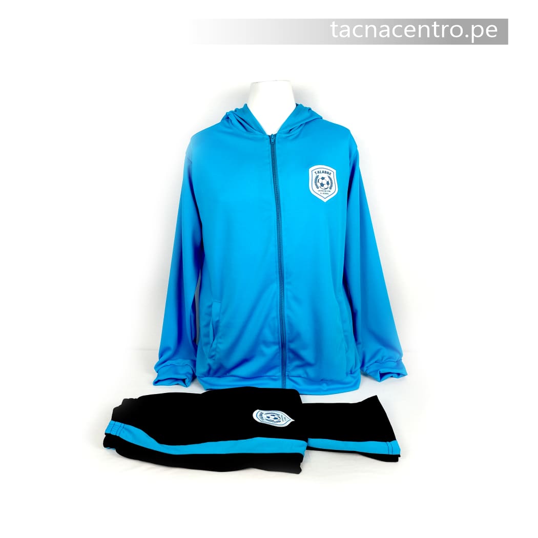 confeccion de buzos deportivos modelo clasico color azul tacna centro peru