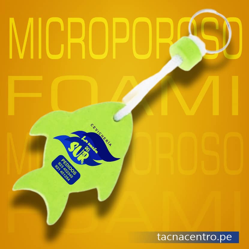 llavero microporoso goma eva publicitario para cevicheria con forma de pez-tacna centro peru proveedores con precios mayoristas