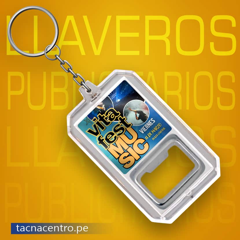 modelo llavero acrilico con destapador publicitario personalizado-tacna centro peru proveedores con precios mayoristas