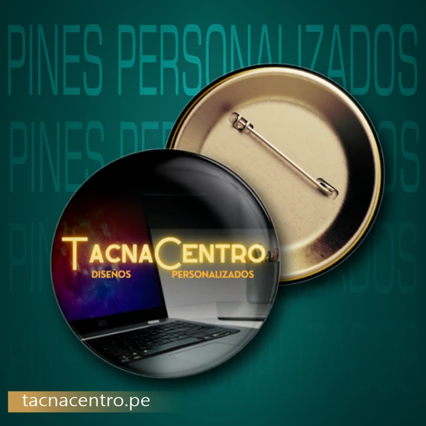 pin sublimado metalico y resinado tacna centro peru