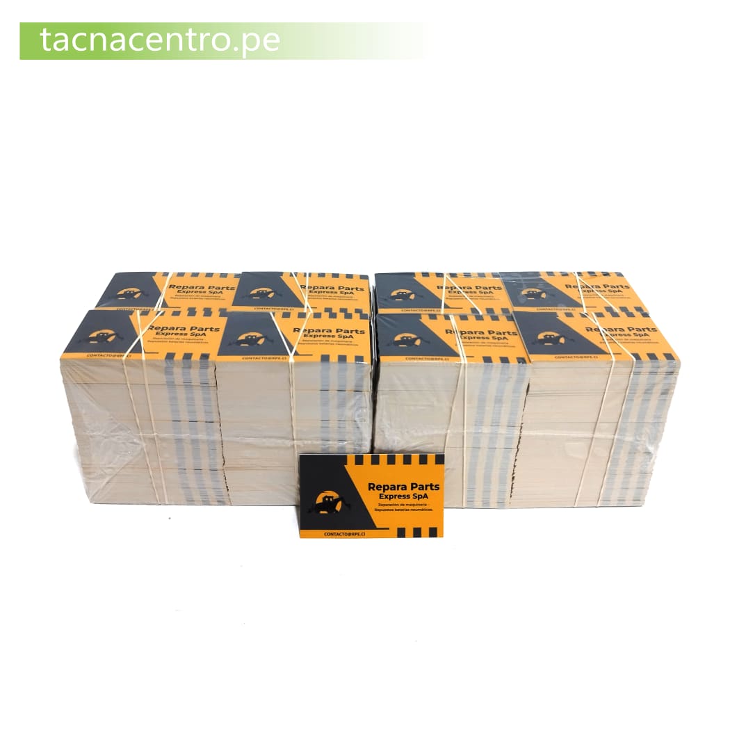 tarjeta de presentacion naranja para negocio de reparacion de autos y maquinaria tacna centro peruprecios por mayor